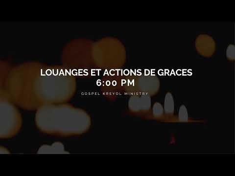 CULTE D'ADORATION/10-10-2020/ GOSPEL KREYOL MINISTRY