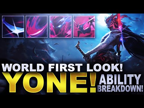 WORLD FIRST LOOK AT YONE! FULL ABILITY BREAKDOWN! | League of Legends