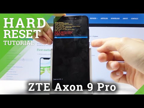 How to Hard Reset ZTE Axon 9 Pro – Remove Screen Lock