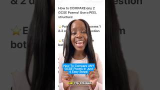 How to EASILY Compare Any 2 Poems In Your GCSE Poetry Exams