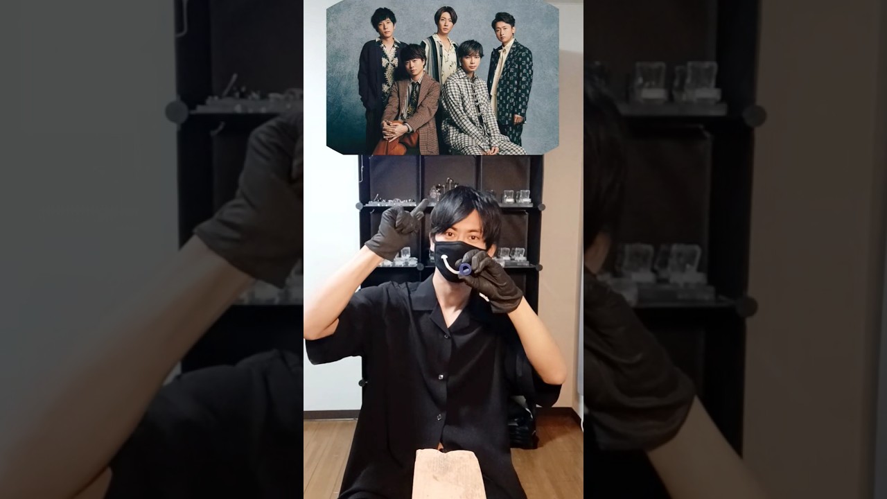 ◤嵐-ARASHI◢嵐推しの指輪を作ってみたよ! #嵐 #ジャニーズ #arashi #大野智 #二宮和也 #松本潤 #相葉雅紀 #櫻井翔