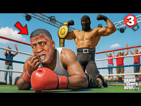 GTA 5 : Franklin Lost The Biggest Boxing Match Of His Career In GTA 5 ! (GTA 5 Mods)