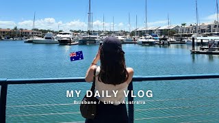 Vlog ｜🇦🇺海外暮らし主婦の日常｜気分をリセットする週末 🏝️｜自炊,カフェ｜ブリスベン駐在帯同｜オーストラリア生活vlog