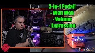 Video thumbnail for HOTONE Soul Press 3-in-1 Pedal WAH VOLUME EXPRESSION by The Tone King