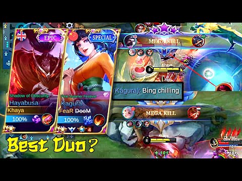 WHEN PRO HAYABUSA MEETS SUPREME KAGURA | AUTO WIN!? | SHADOW OF OBSCURITY GAMEPLAY - MLBB