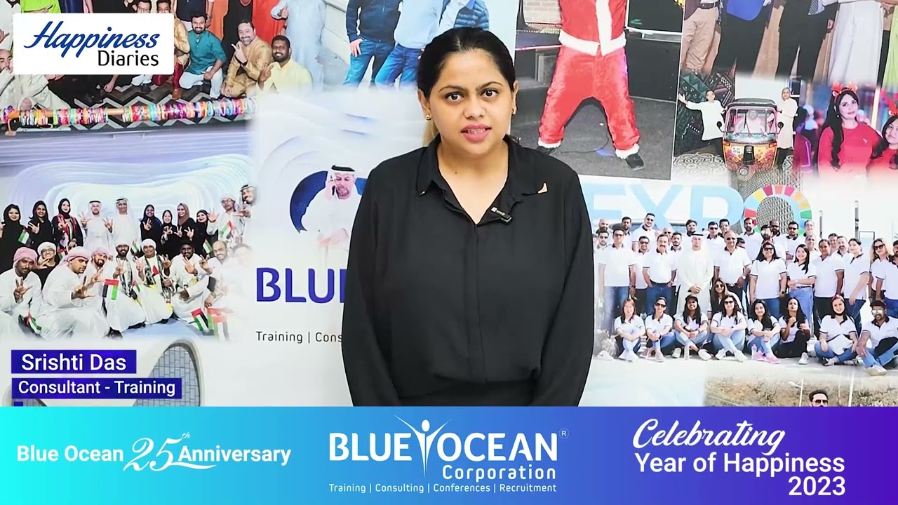Blue Ocean Corporation Happiness Diaries 2023 - Srishti Das