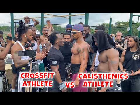 Calisthenics Athlete Battles CrossFit Athlete - @mantimefitness vs Bashiru | That's Good Money
