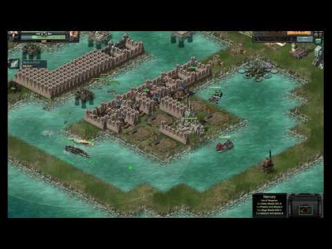 Battle Pirates: Level 52's Mercuries v lvl 54's base (almost got pwnt by Piranhas)