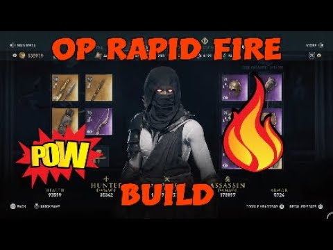 OP Rapid Fire Build! (Legendary & Epic Build) - Assassin's Creed Odyssey
