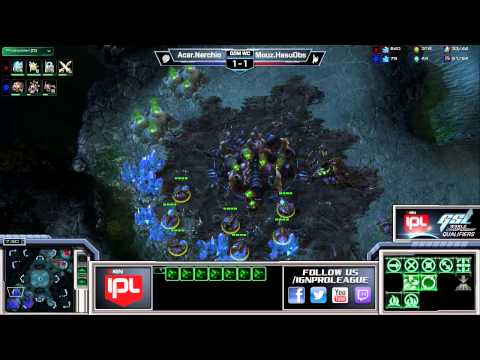 Nerchio v HasuObs - Game 3 - GSL World Championship EU Qualifier