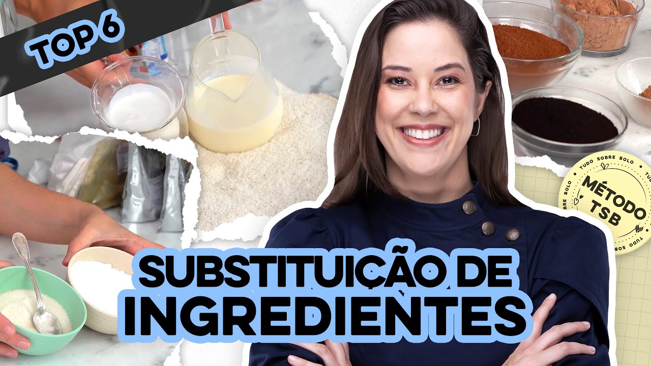Como substituir ingredientes em uma receita
