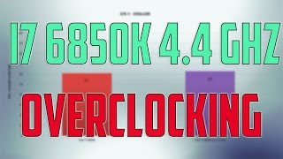 Video thumbnail for Intel i7 6850K OVERCLOCK - REVIEW BENCHMARK / Overclocking GAMING TESTS /Win 10 by PC Performance Benchmarks