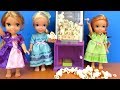 Sleepover Elsa And Anna Toddlers Popcorn Rapunzel Movie Pizza