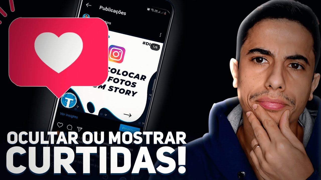 Como MOSTRAR OU OCULTAR O NÚMERO de CURTIDAS do INSTAGRAM!