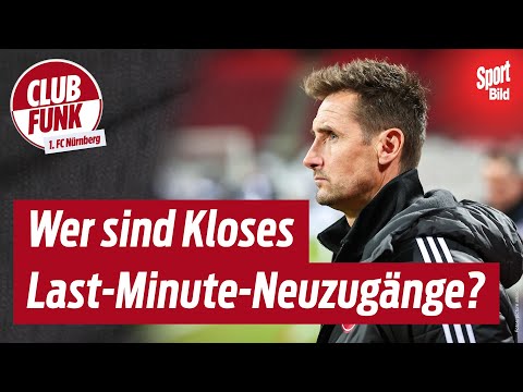 🔴 Transfer-Endspurt in Nürnberg: Wer sind Kloses Last-Minute-Neuzugänge? Club-Funk Live