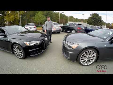 2018 and 2019 Audi A6 Nose-to-Nose Comparison