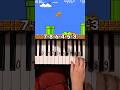 Super Mario Theme Piano Tutorial Shorts