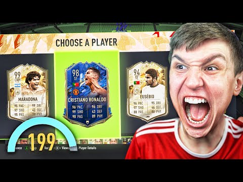 I GOT A 199 RATED TOTY FUT DRAFT!! - FIFA 22