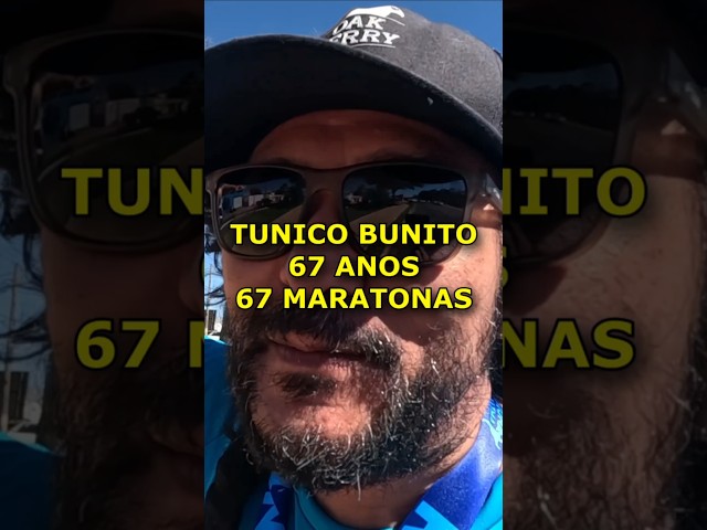67 anos, 67 maratonas #maniadecorrida #maratona #corridaderua #corredoresderua