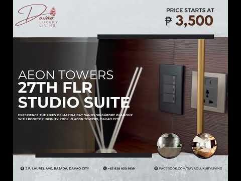 Aeon Tower 27th Flr Studio Suite Davao City