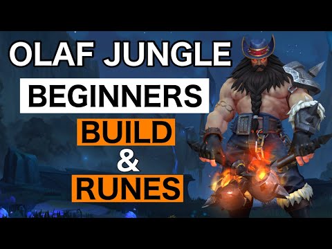 HOW TO JUNGLE OLAF FOR BEGINNERS | BUILD & RUNES | FULL GAMEPLAY SEASON 3 - WILD RIFT MIZO