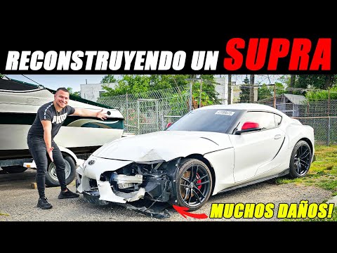 Thumbnail for Reconstruyendo un Toyota Supra MK5 Chocado | Parte 1 by Toyota, Toyota GR Supra, Car, Toyota Supra, Toyota Endo