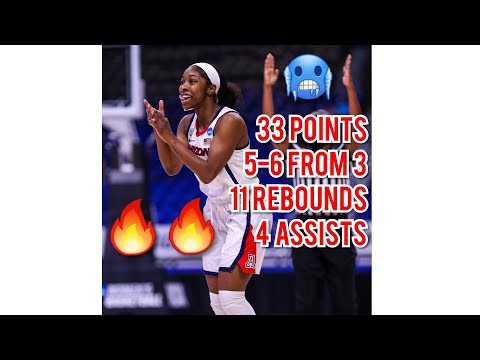 Aari McDonald UNLOADS 33 points (5-6 from 3), Wildcats reach Final 4 first time ever. #MarchMadness