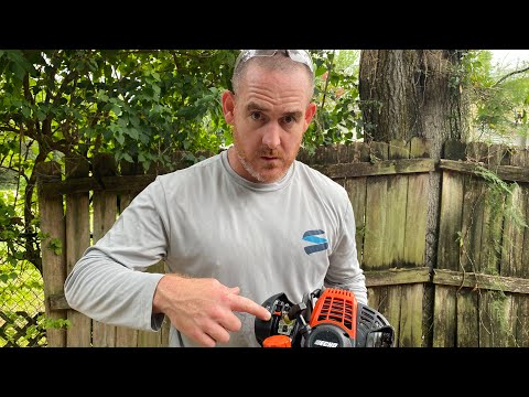 Quickly Unflood A String Trimmer Using No Tools! Flooded engine Won't start, Try This