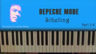 Depeche Mode Sibeling Piano Tutorial