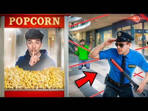 We ROBBED a MALL! *THE GUARD CAUGHT US*