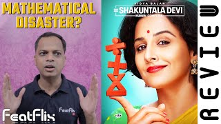 Shakuntala Devi (2020) Amazon Prime Video Drama Movie Review In Hindi | FeatFlix