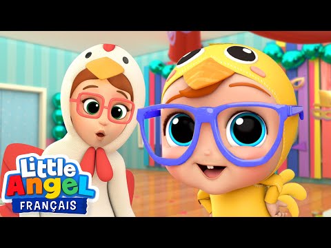 Mon Petit Poussin Jaune - Bébé se déguise - Comptines pour Bébé - Little Angel Français