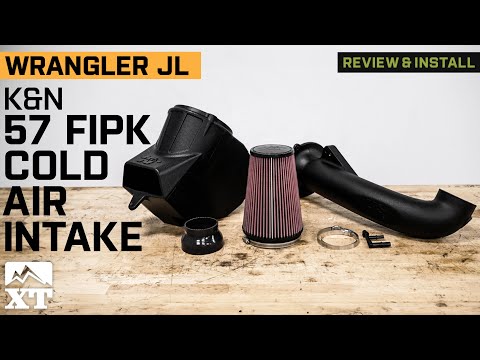 Jeep Wrangler JL 2.0L Turbo K&N Series 57 FIPK Cold Air Intake Review & Install