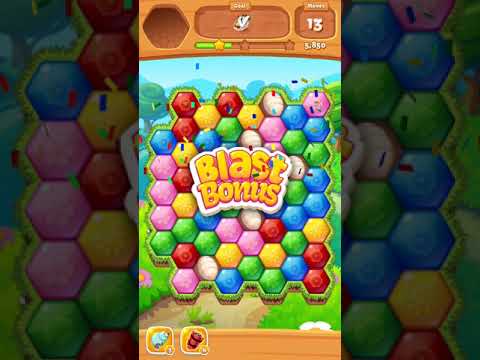 Bee Brilliant Blast Level 75 3 stars