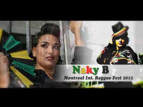 Naky B live at Montreal Int. Reggae Fest 2012