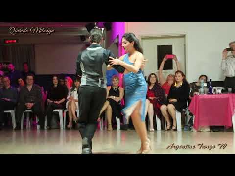 Lorena Tarantino y Gianpiero Ya Galdi  - Tango - (5/5) - Querido Milonga, Tel-Aviv - 12-04-2019