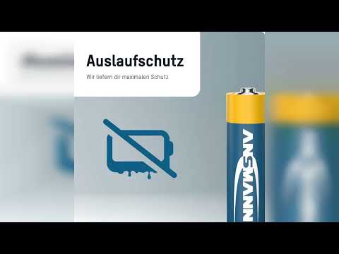 Rezension: Ansmann X-Power Alkaline Batterie Mignon AA LR6 Longlife Alkalibatterie für extrem hoh...