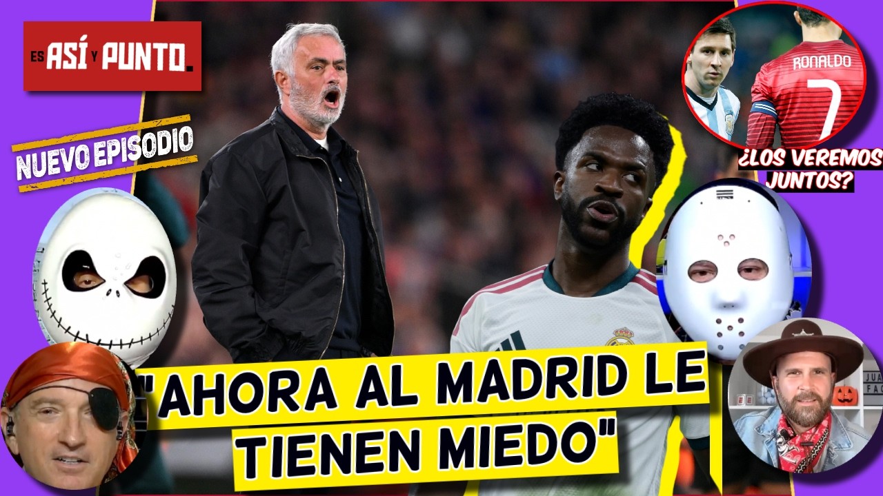 AL REAL MADRID ahora le TIENEN MIEDO, aunque el BARCELONA es el FAVORITO | Es Así y punto