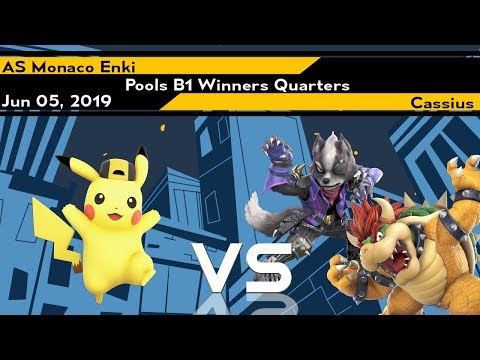 [Smash Ultimate] Xeno164 (Pools B1 Winners Quarters) - AS Monaco Enki vs Cassius