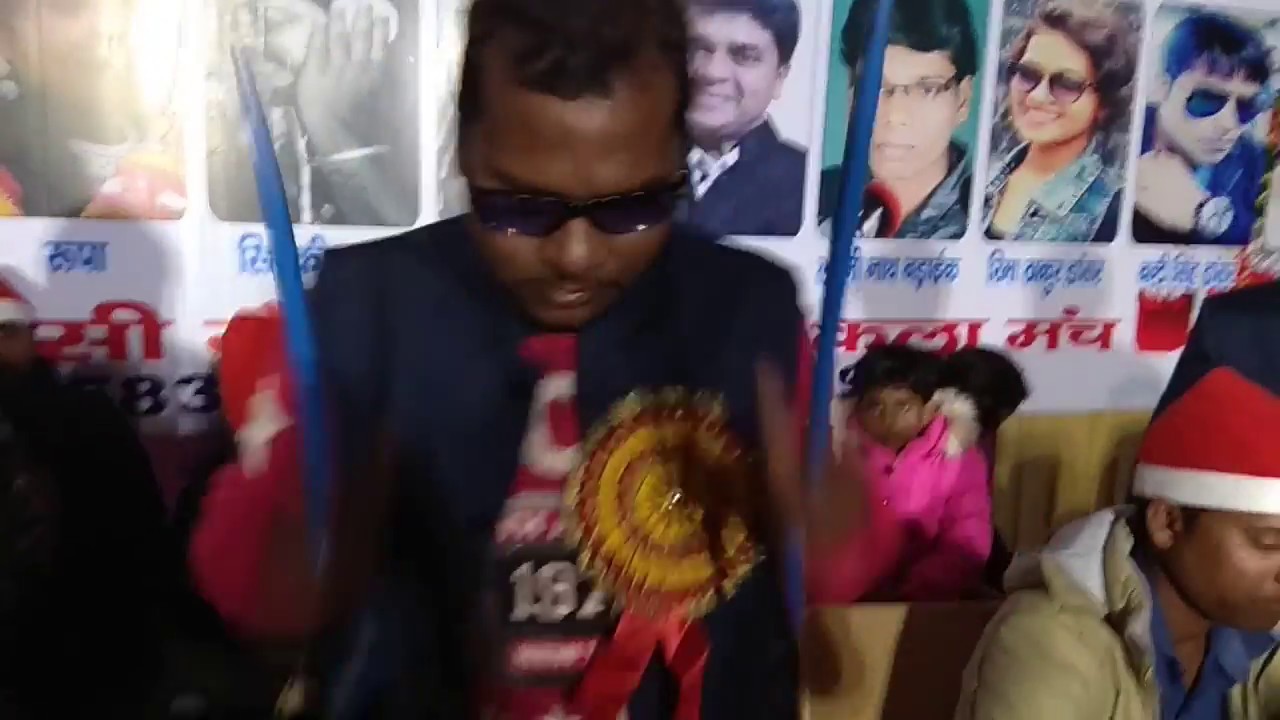 KAVI KISHAN,RUPA stage program delhi 25-12-2017 सजनी ग्रुप के संग