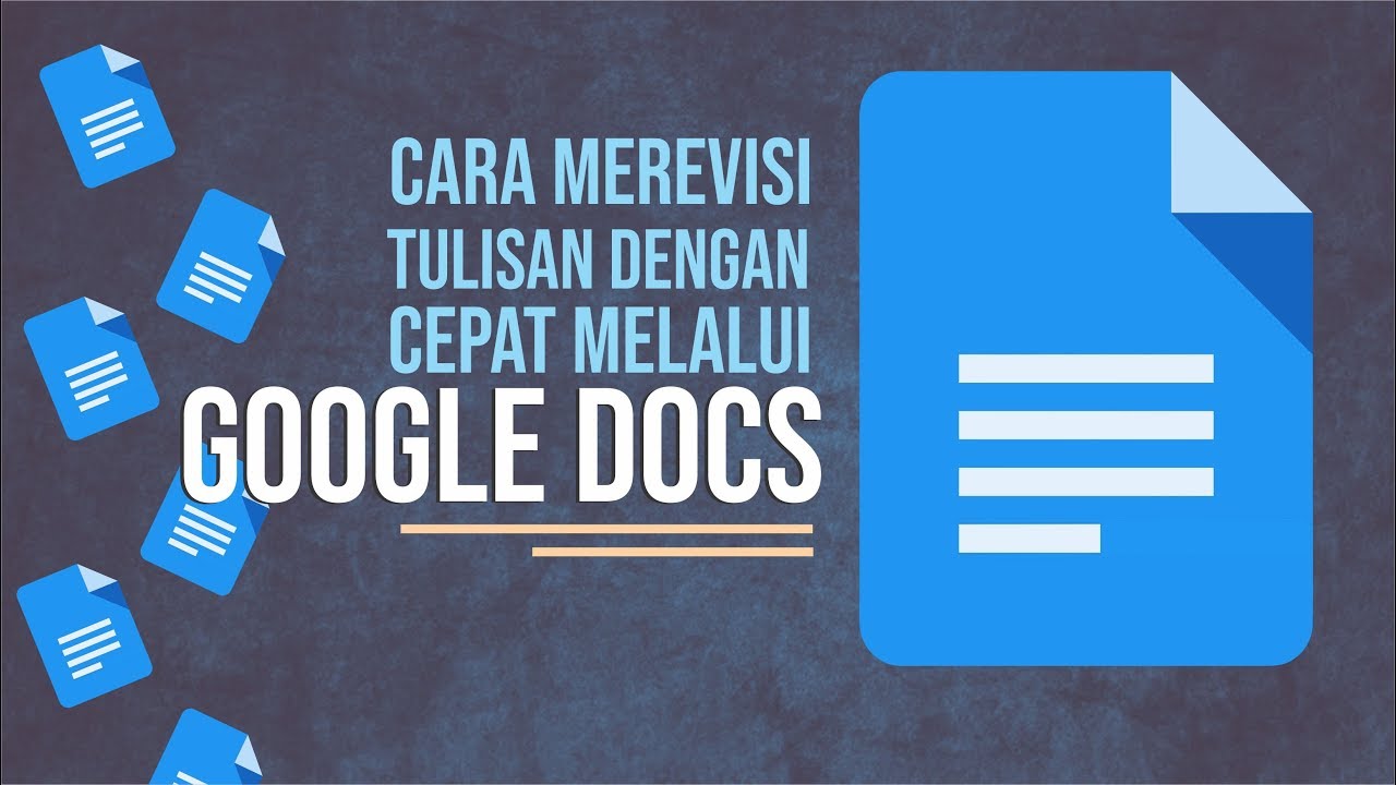Cara Mudah Revisi Tulisan dengan Google Docs, Ini Tutorialnya - Tribun ...