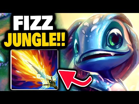 NEW buffed FIZZ JUNGLE is OP!!!