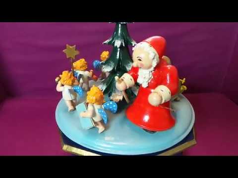 Steinbach uralte Spieluhr Nr.054 - ein seltenes Sammlerstück aus dem Erzgebirge