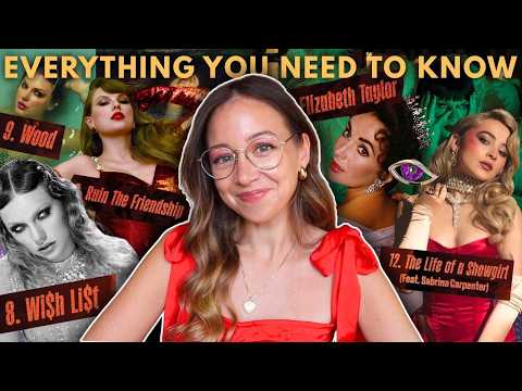 The Life of a Showgirl TRACKLIST BREAKDOWN ❤️‍🔥  Predictions for Taylor Swift’s new album