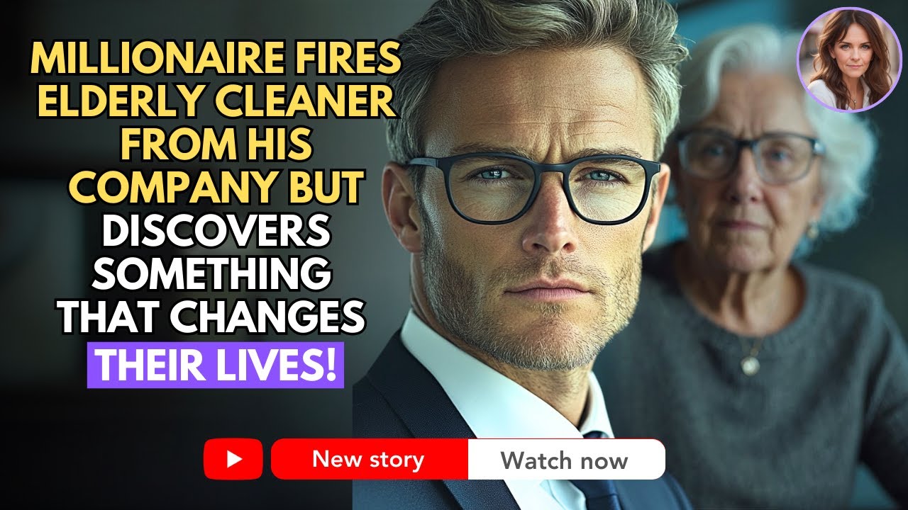 Millionaire Fires Elderly Cleaner From His Company But Discovers Something That Changes Their Lives!