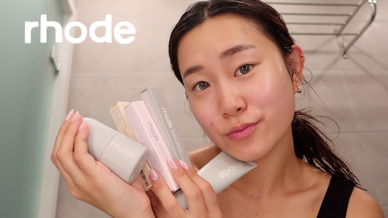 1 month of using Hailey Bieber's Rhode skincare products...