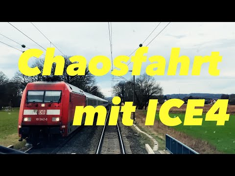 Führerstandsmitfahrt - Umleiter Löhne - Osnabrück - Sagehorn - Hamburg