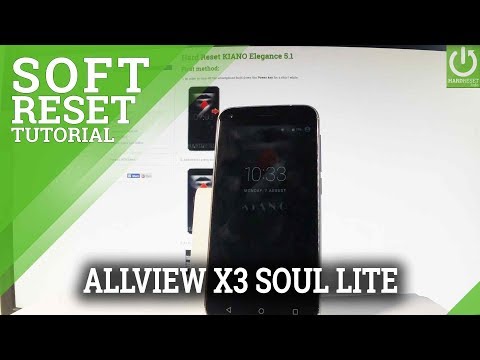 How to Remove Back Cover in ALLVIEW X3 Soul Lite - Soft Reset
