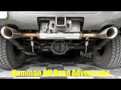 MAGNAFLOW Performance Exhaust System Sound on HUMMER H3