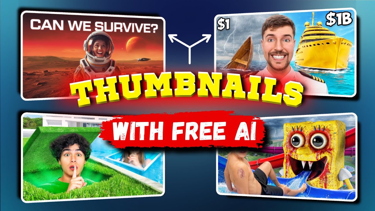 HOW to Make Thumbnails for YouTube Videos With Ideogram AI For FREE